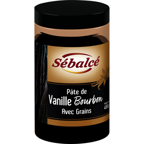 303822 Pâte de vanille Bourbon en pot 450 g SEBALCE