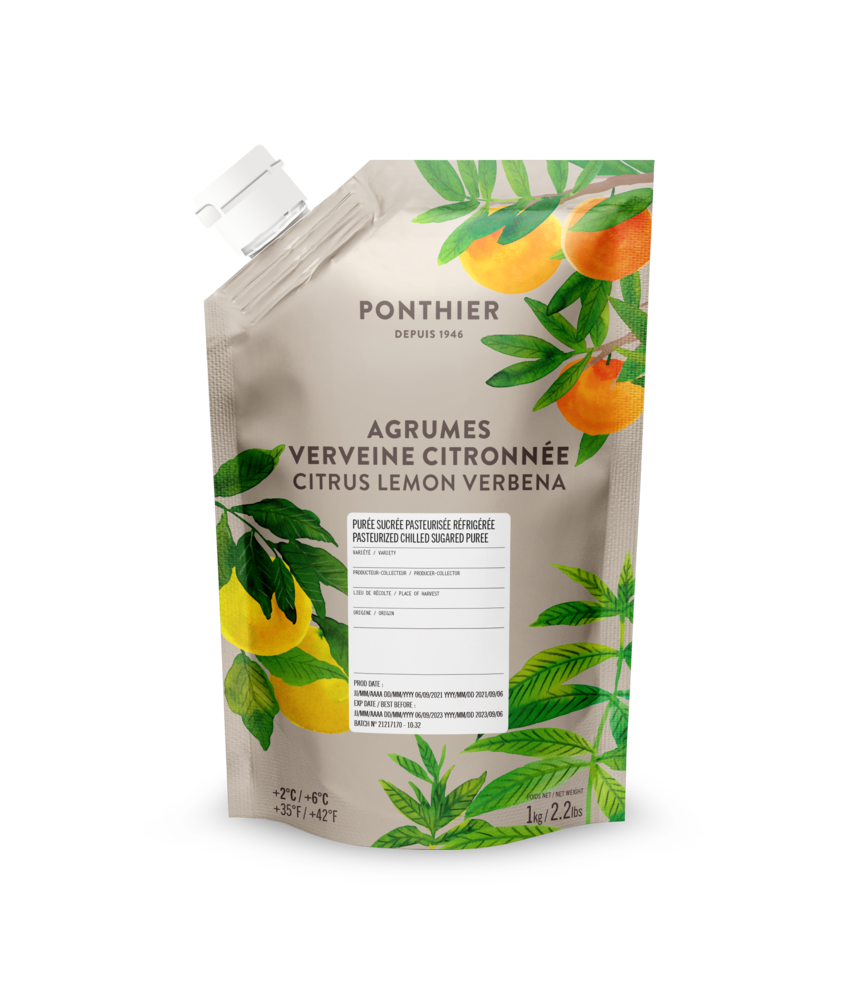 Purée Agrumes verveine citronnée