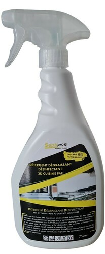 221421 Détergent bactéricide, désinfectant en flacon 750 ml FIRST CLEAN TP2, TP4