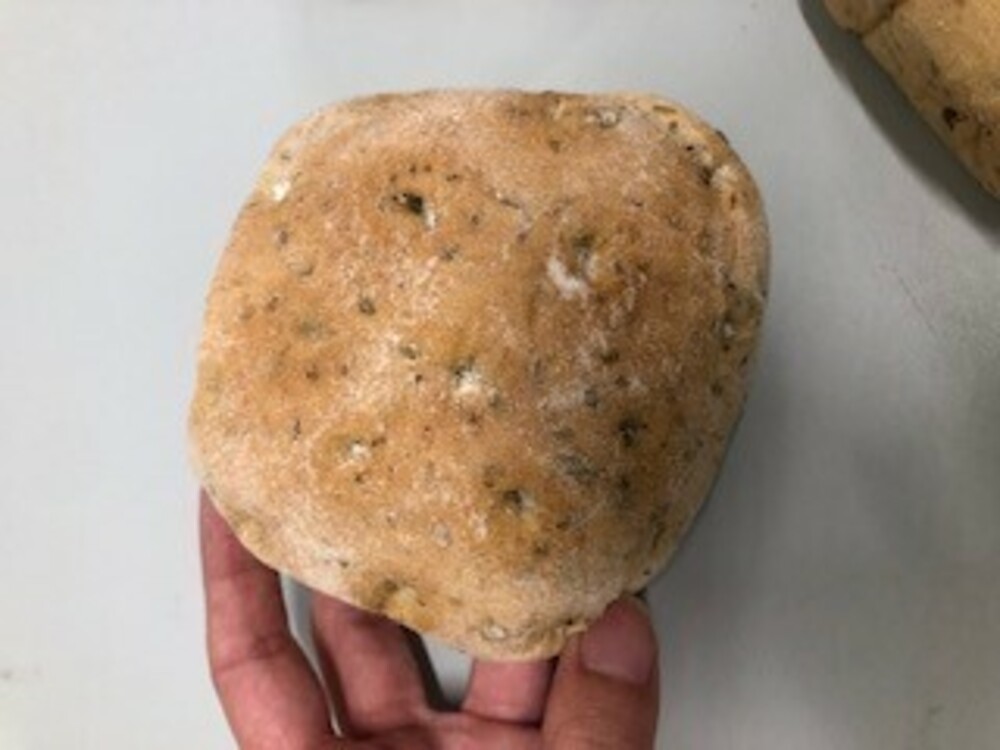 274492 Buns focaccia pour hamburger 90 g JACQUET