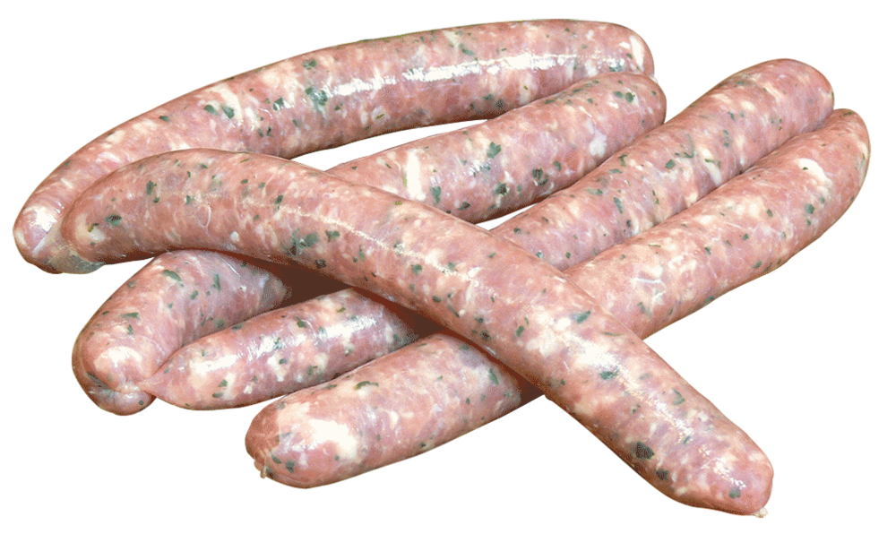 Chipolatas aux herbes Qualité supérieure 22x 65 gr (code SAP 243807)