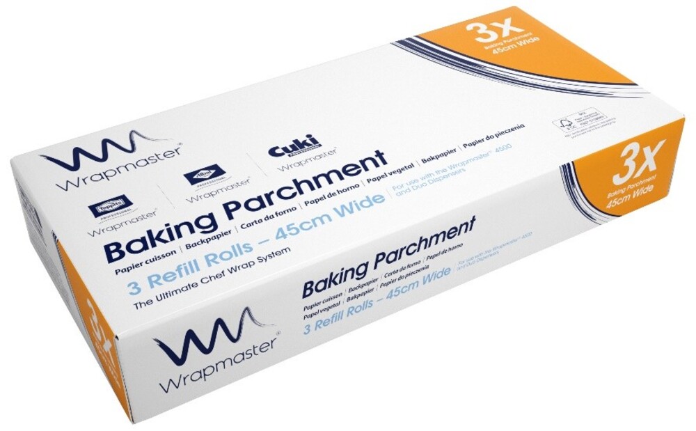 Papier cuisson 45cm x 50m en rouleau pour Wrapmaster 4500 COFRESCO