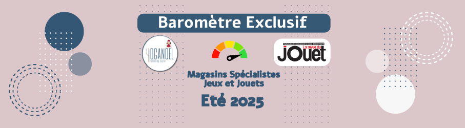 Baromètre Exclusif Magasins Spécialistes Jeux & Jouets Eté 2025