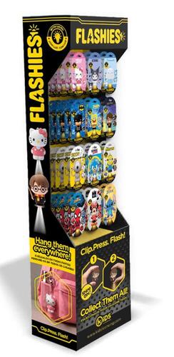 Porte clé figurine 3D LED