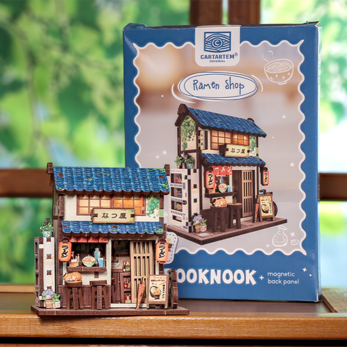 DIY 3D-Puzzle Mini Book Nook Ramen Shop Cartartem