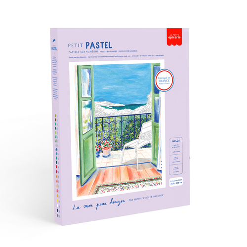Coffret pastel au numéro - Petit Pastel - La mer pour horizon