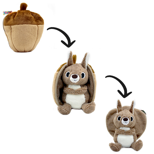 FLIPETZ - PELUCHE ECUREUIL / GLAND