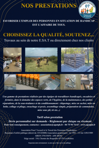 NOS PRESTATIONS