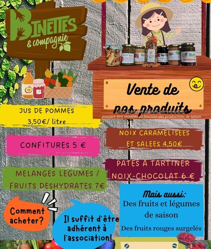 PRODUITS TRANSFORMES DE NOS RECOLTES