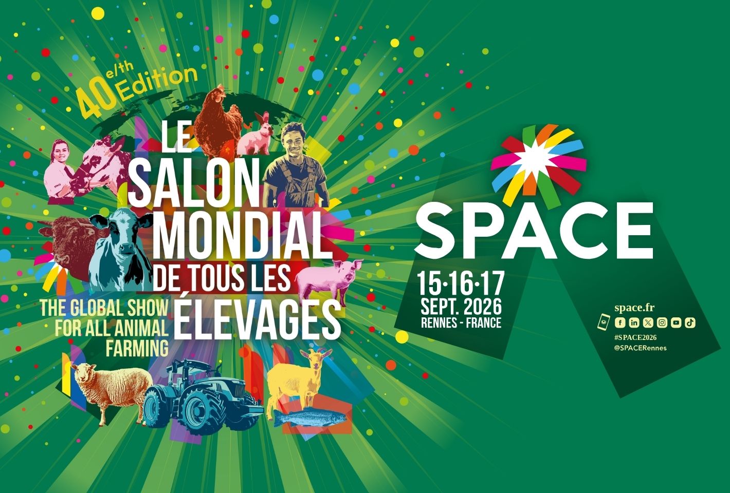 SPACE 2026 : 40 éditions au service de l'élevage
