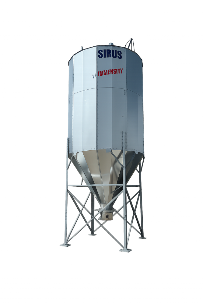 Silo Rond « IMMENSITY » 30 m³ - Remplissage par CAMION VIS
