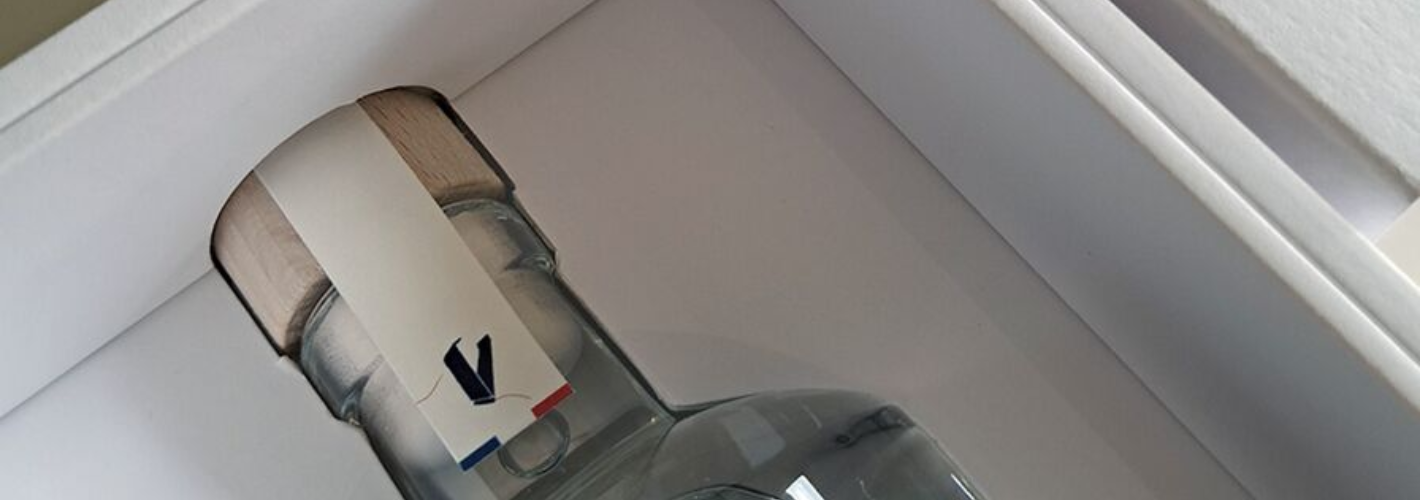 Papetteries de Vizille (Vicat) : Échappée verte dans un coffret pour spiritueux