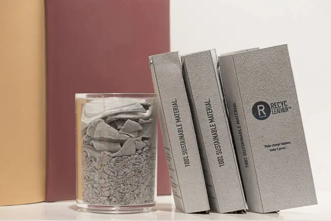 Recyc Leather ou l’avènement d’une matière issue de chutes de cuirs