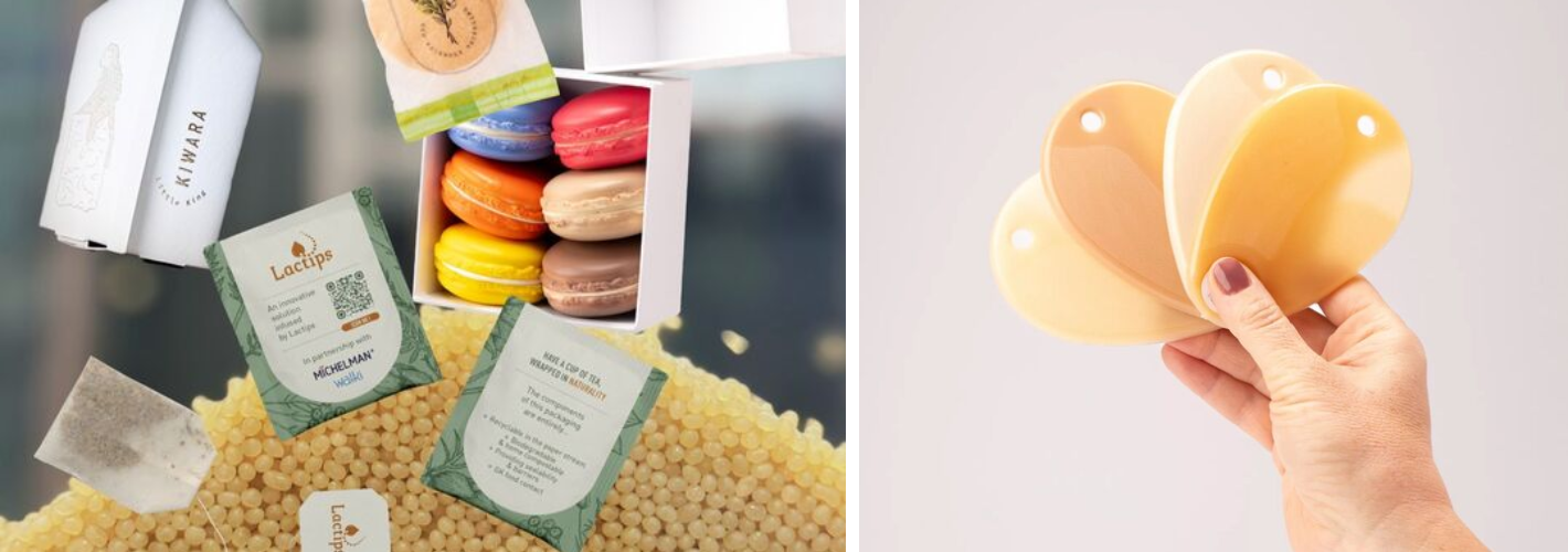 Lactips présente CareTips, un polymère biosourcé et sans plastique pour le revêtement papier