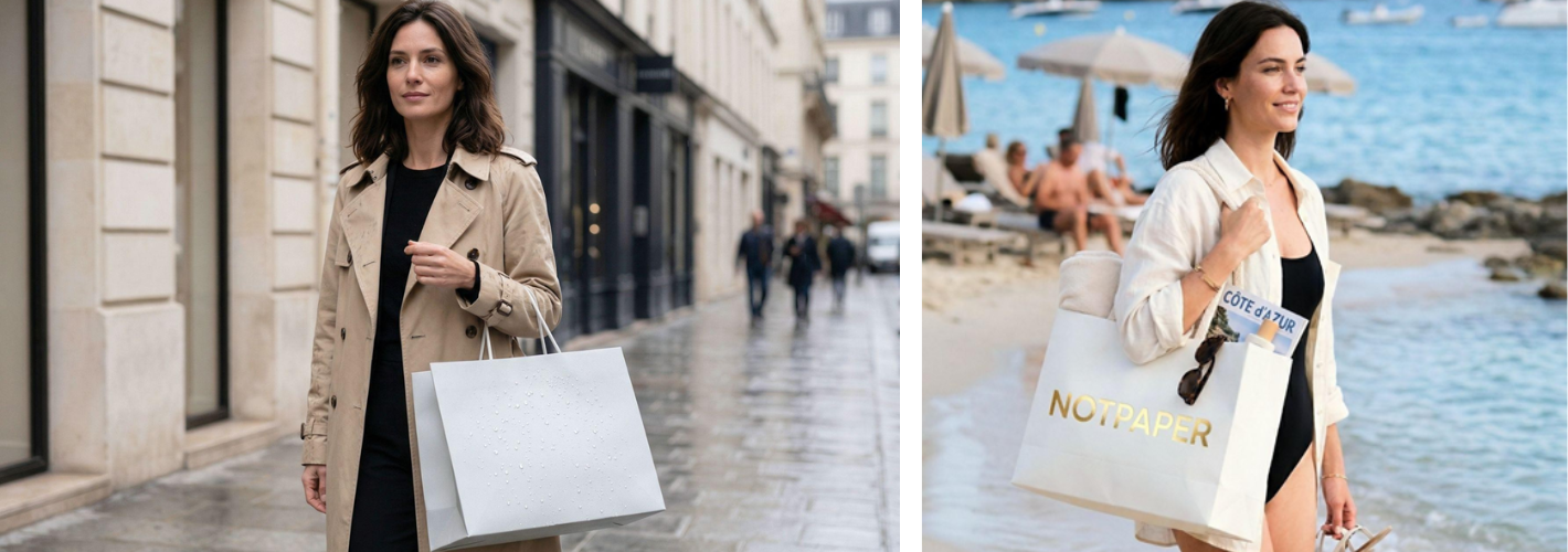 NOTPAPER : une nouvelle génération de packaging entre performance, désirabilité et durabilité