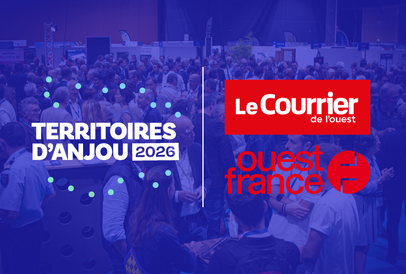 Le Courrier de l’Ouest (Ouest-France), partenaire média de Territoires d’Anjou 2026