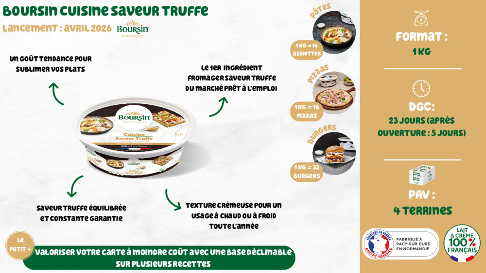 Boursin Cuisine Kg Truffe 329129