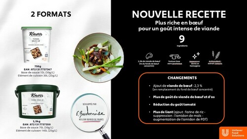 FONDS BRUN LIE KNORR / NOUVELLE RECETTE