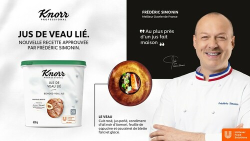 JUS DE VEAU LIE KNORR / NOUVELLE RECETTE