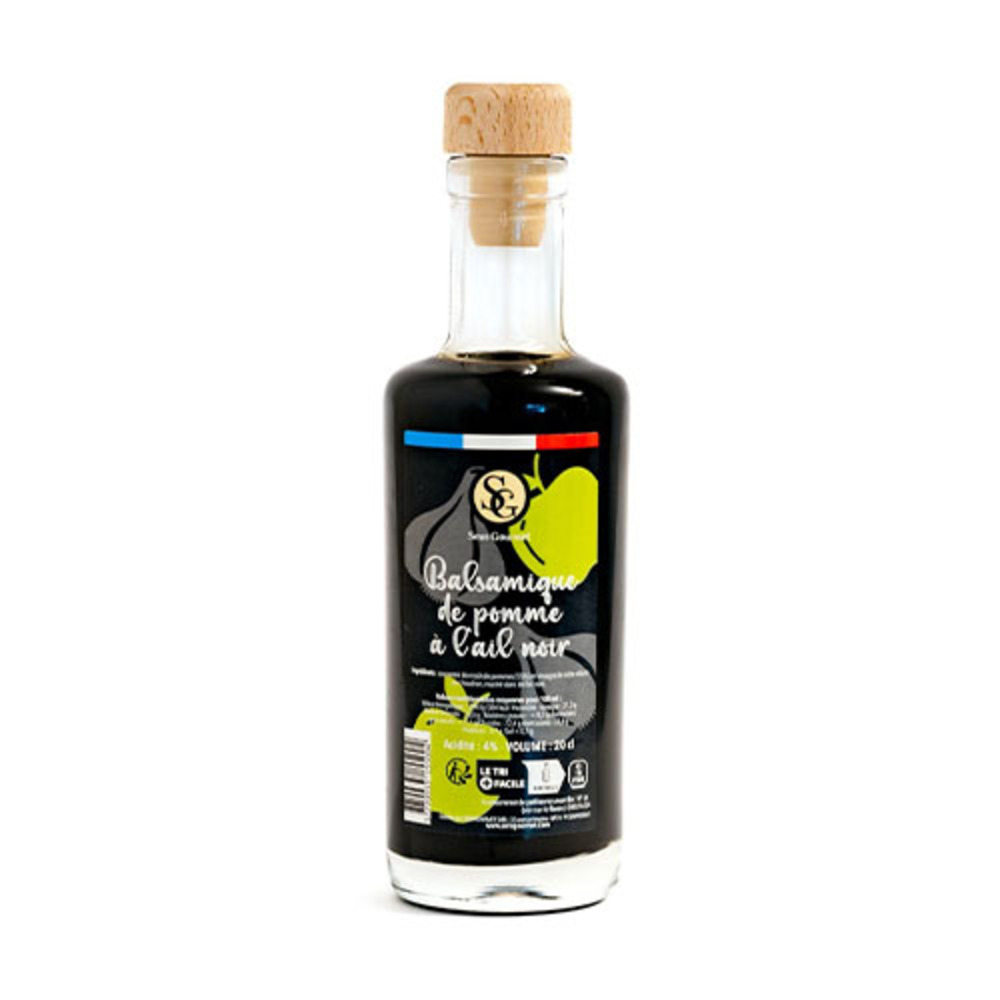 Condiment balsamique pomme et ail noir 