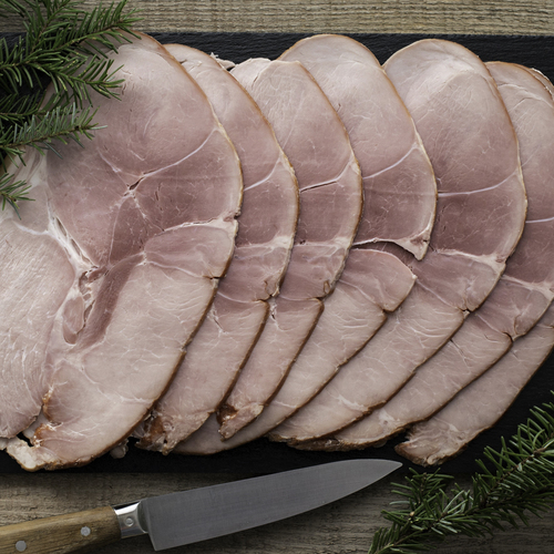 Jambon fumé cuit dans le Haut-Doubs supérieur
