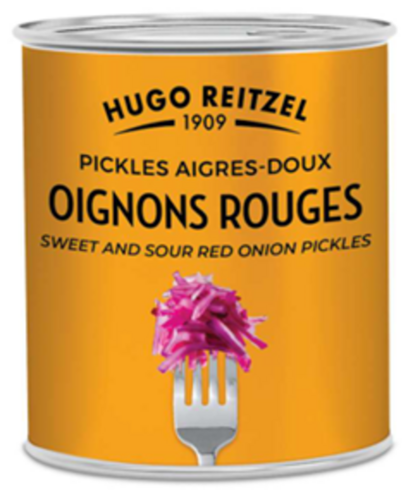 Pickles d'oignons rouges Boite 4/4
