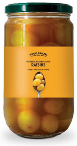 Pickles de raisins "Bocal 72cl"