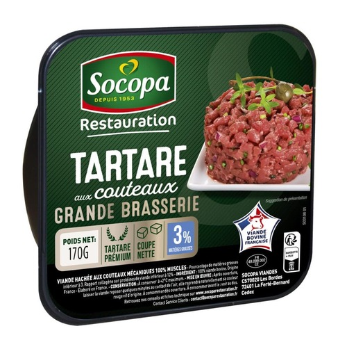 Tartare Grande Brasserie VBF