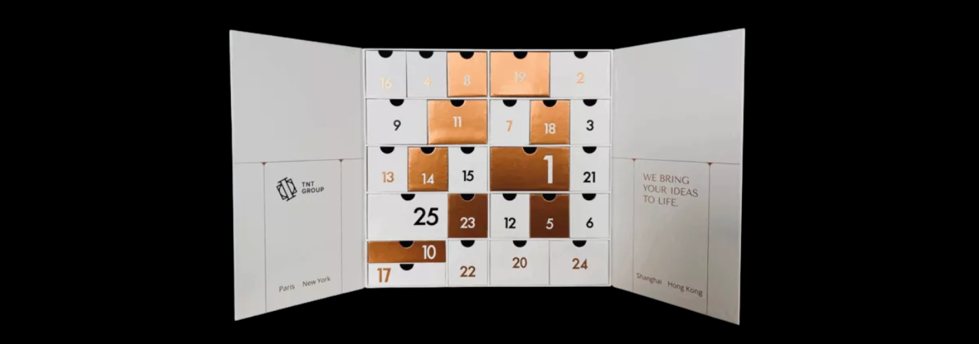 Le savoir-faire durable de TNT Group au cœur des calendriers de l’Avent de luxe