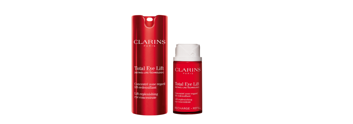 Clarins et Aptar Beauty : un nouvel emballage airless rechargeable qui réduit de 73 % l’impact environnemental
