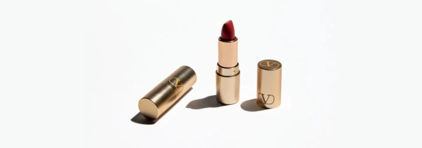 Valentino's Spike collection adopts Cosmogen's mini lipstick