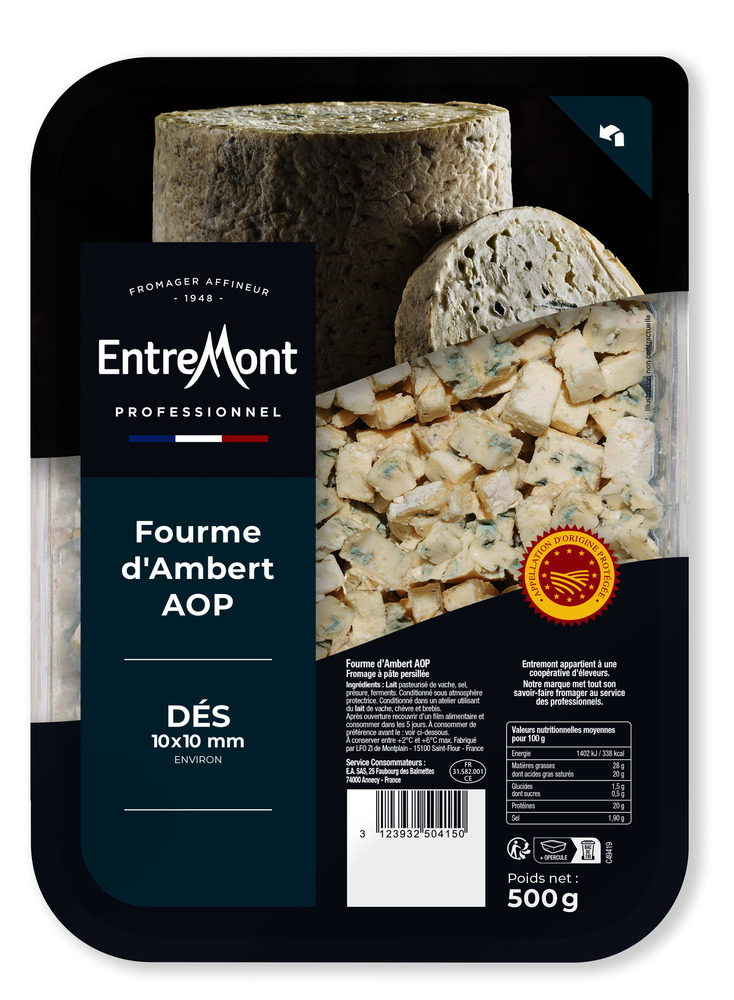 Ref. 298935 Dès de Fourme d'Ambert AOP 500G