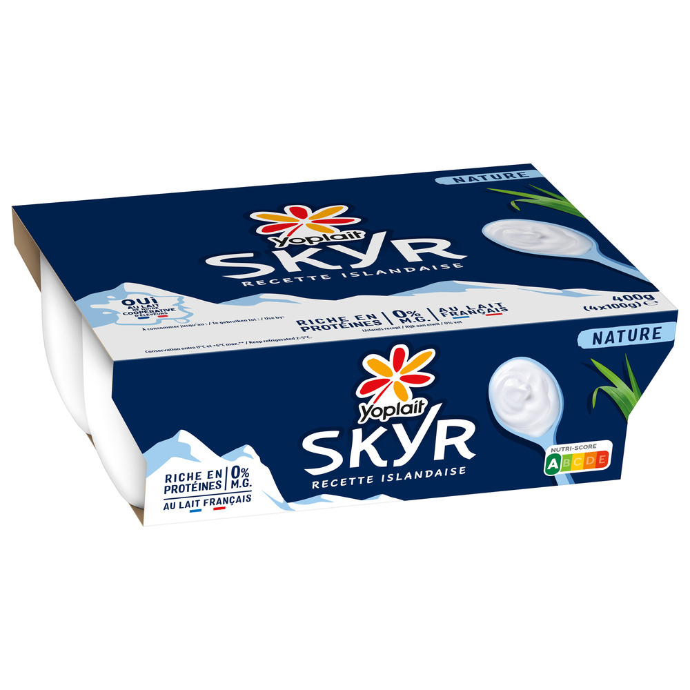 Ref. 287437 Yaourt nature Skyr 0% MG 100G