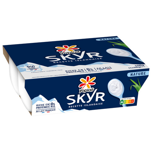 Ref. 287437 Yaourt nature Skyr 0% MG 100G