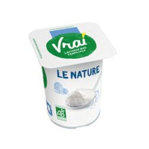 Ref. 41965 Yaourt nature au lait de brebis BIO LFR 120G Vrai