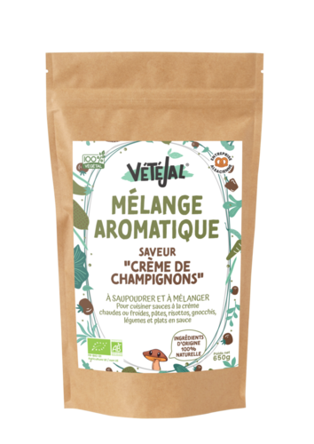 Mélange aromatique végétal saveur Crème de champignons
