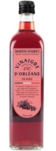 Vinaigre Vin rouge 75 cl Martin-Pouret Maitre Vinaigrier depuis 1797 Orléans 
