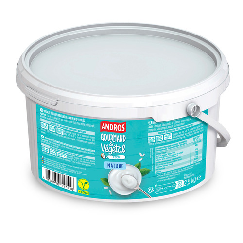 Ref. 303502 Yaourt brasse végétal nature 2,5KG VGI