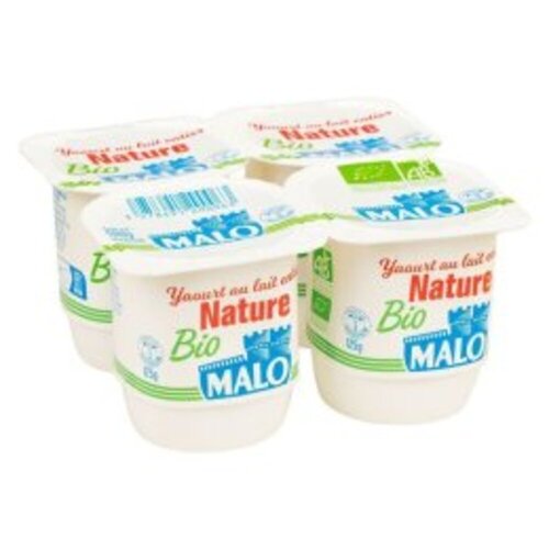 Ref. 301877 Yaourt au lait entier nature BIO 125G