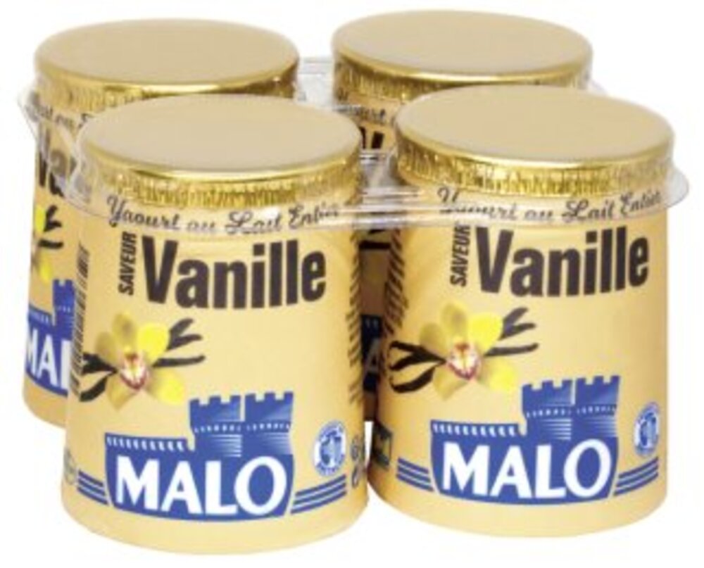 Ref. 277715 Yaourt au lait entier saveur vanille 125G