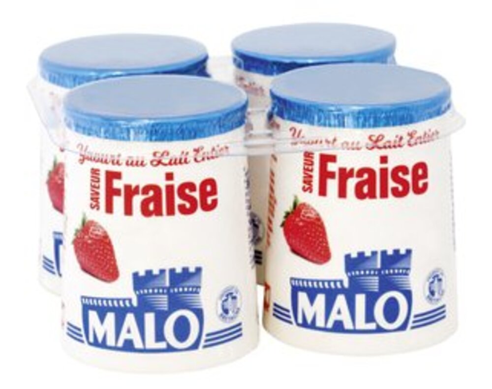 Ref. 278197 Yaourt au lait entier saveur fraise 125G