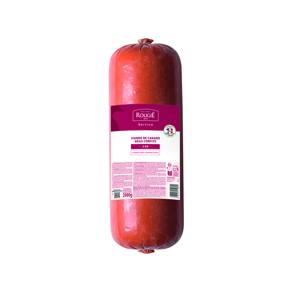 Ref. 329922 Viande canard confit rouleaux 2KG
