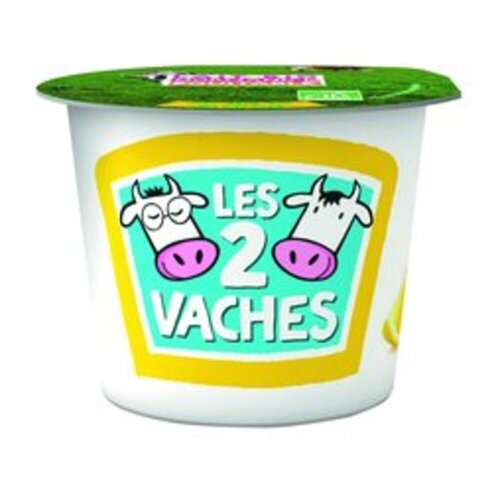 Ref. 198785 Yaourt brassé citron BIO Les 2 vaches 115G