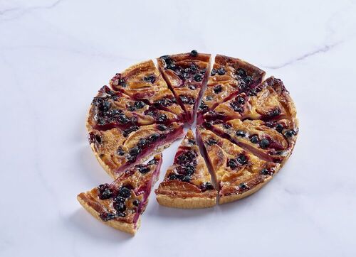 Ref. 314646 Tarte Normande Pomme Cassis prédécoupée 720G