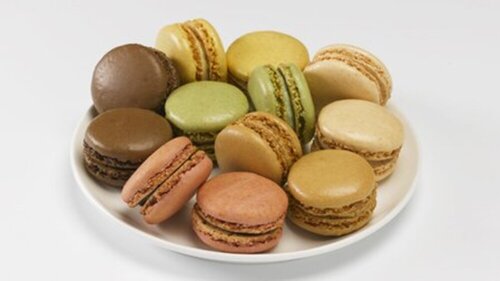 Ref. 316160 Mini macarons 72 pièces