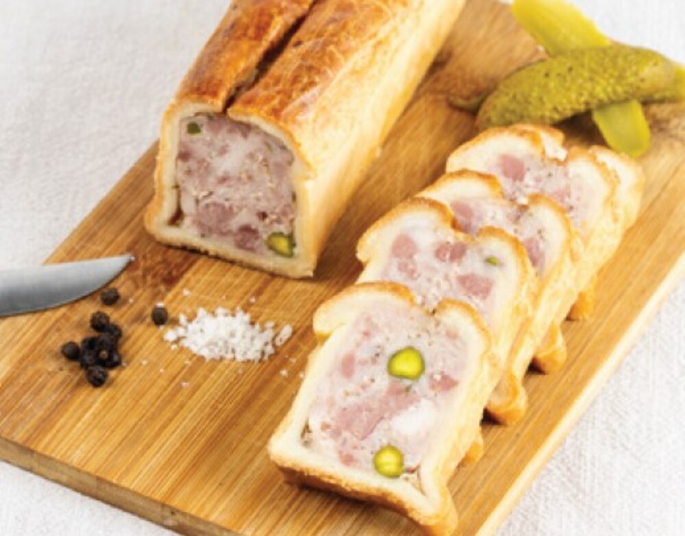 Ref. 303921 Pâté en croute porc Francilin pistache 1,5KG