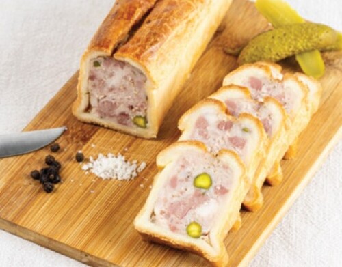 Ref. 303921 Pâté en croute porc Francilin pistache 1,5KG