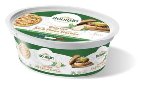 Ref. 327126 Boursin cuisine Ail & Fines Herbes LFR 19% MG 1KG