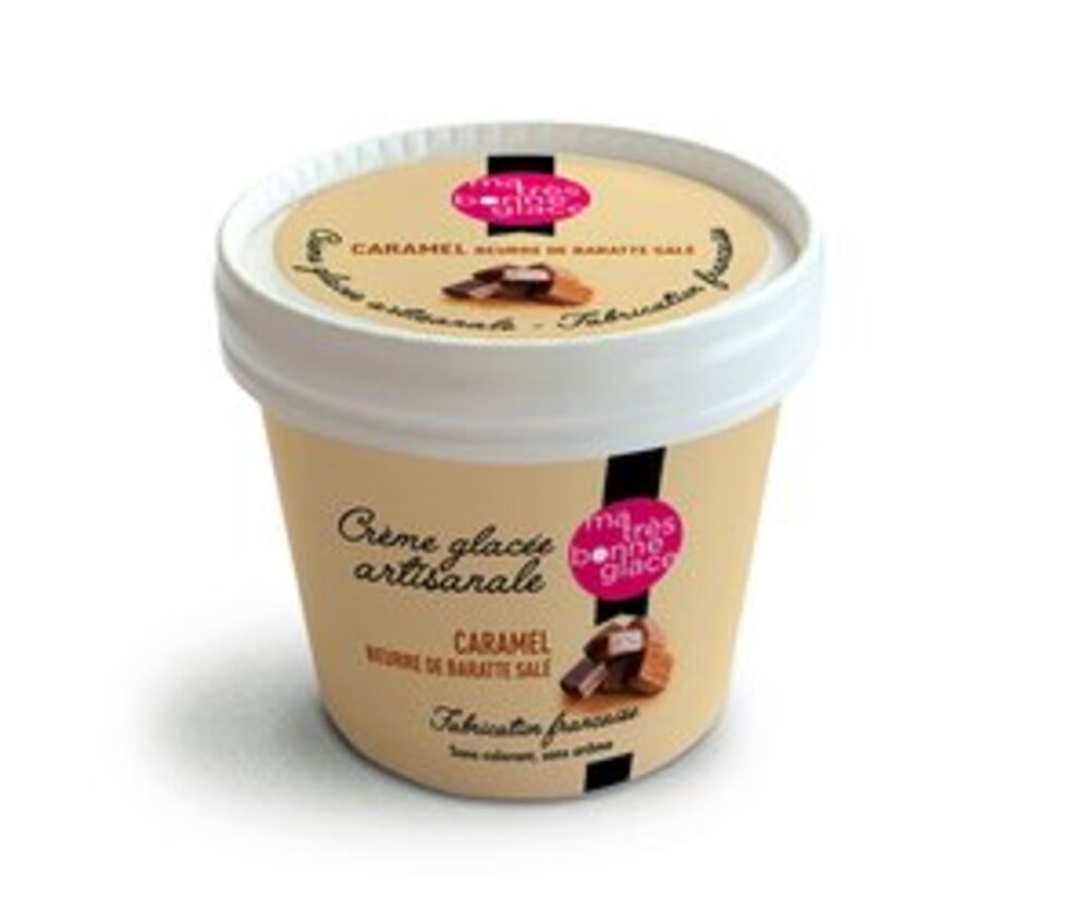 Ref. 210020 Crème Glacée caramel beurre salé 100ML MTBG