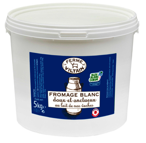 Ref. 284958 Fromage blanc lisse 8% MG 5 KG
